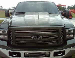 Eckler's 2004-2008 Ford Pickup Truck Hood - Cowl Induction Style - 2nd  Design, Ford, F-150, F-250 F-350